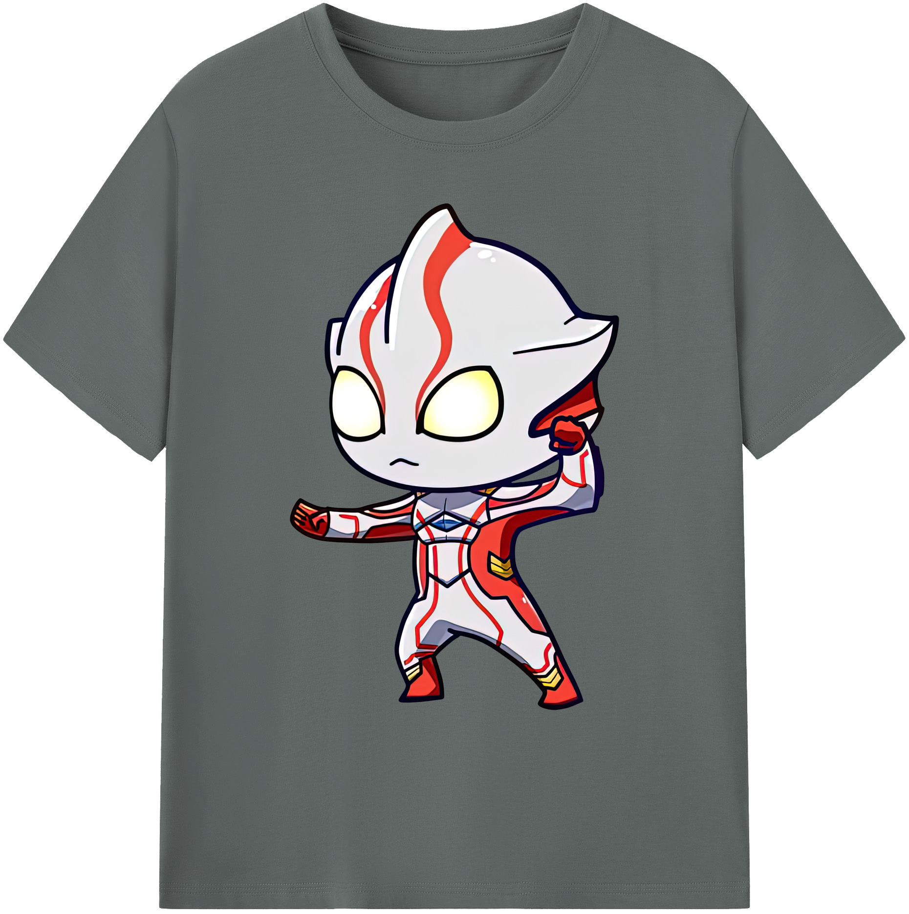 （画像用） ウルトラマン Ultraman 綿100％ メンズ半袖Tシャツ｜肌触りやわらか＆通気性